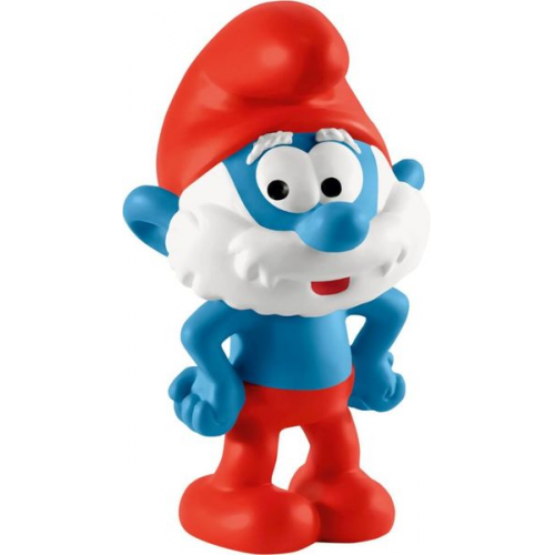 Schleich 20814 - The Smurf, Papa Schlumpf, Spielfigur, 5,6 cm