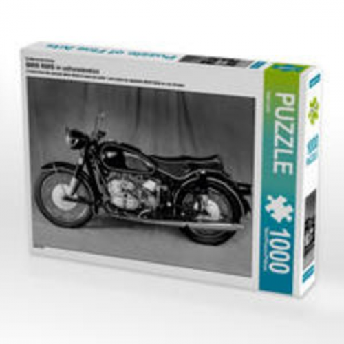 CALVENDO Puzzle BMW R69S in schwarzweiss 1000 Teile Lege-Größe 64 x 48 cm Foto-Puzzle Bild von Ingo Laue