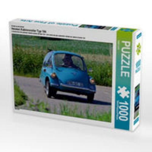 CALVENDO Puzzle Heinkel Kabinenroller Typ 154 1000 Teile Lege-Größe 64 x 48 cm Foto-Puzzle Bild von Ingo Laue