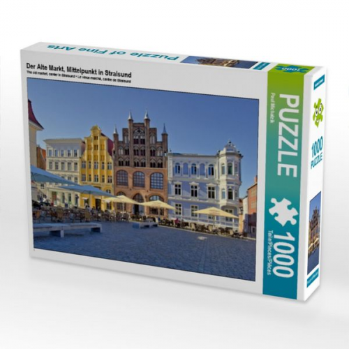 Der Alte Markt, Mittelpunkt in Stralsund (Puzzle)