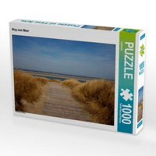 CALVENDO Puzzle Weg zum Meer 1000 Teile Lege-Größe 64 x 48 cm Foto-Puzzle Bild von kattobello