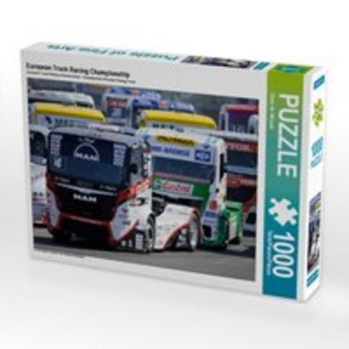 CALVENDO Puzzle European Truck Racing Championship 1000 Teile Lege-Größe 64 x 48 cm Foto-Puzzle Bild von Dieter-M. Wilczek