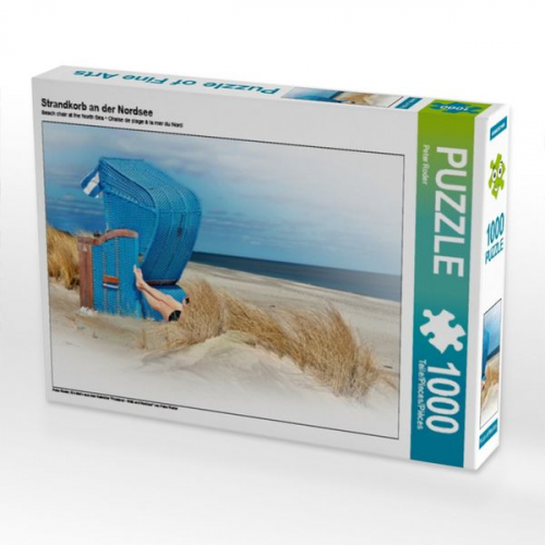 Strandkorb an der Nordsee (Puzzle)