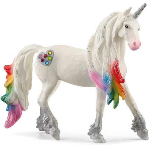 Schleich - bayala - Regenbogeneinhorn Hengst