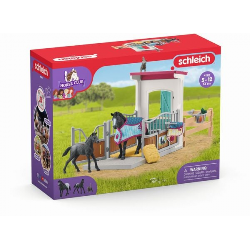 Schleich - Horse Club - Pferdebox mit Stute und Fohlen