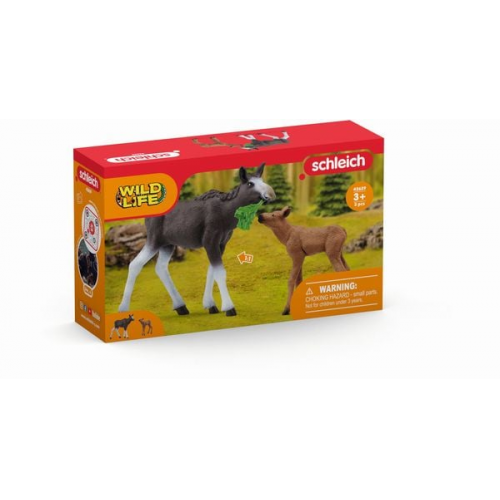 Schleich - Wild Life - Elch Familie