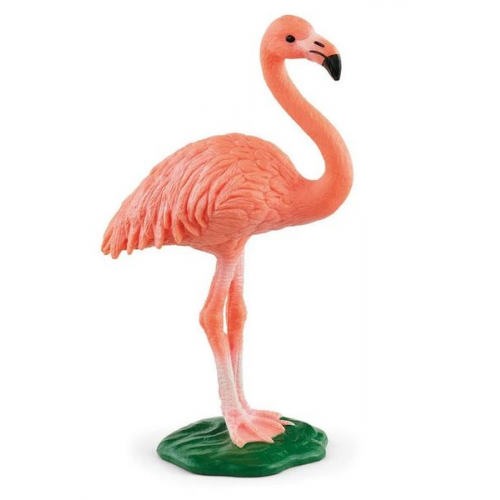 Schleich 14849 - Wild Life, Flamingo, Tierfigur, Höhe: 8,9 cm