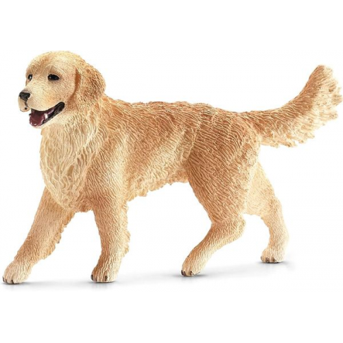 Schleich 16395 - Farm World, Golden Retriever Hündin, Hund, Tierfigur, Länge: 7,5 cm