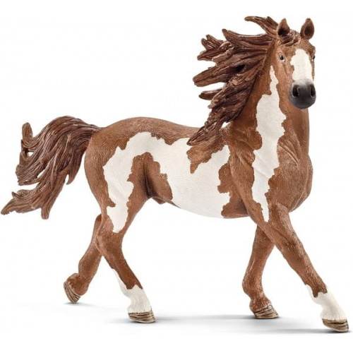 Schleich 13794 - Horse Club, Pinto Hengst, Tierfigur, Länge 16 cm