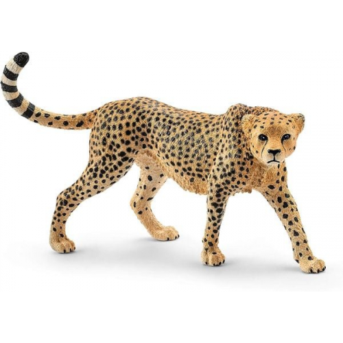 Schleich 14746 - Wild Life, Gepardin, Tierfigur, Länge: 9,7 cm