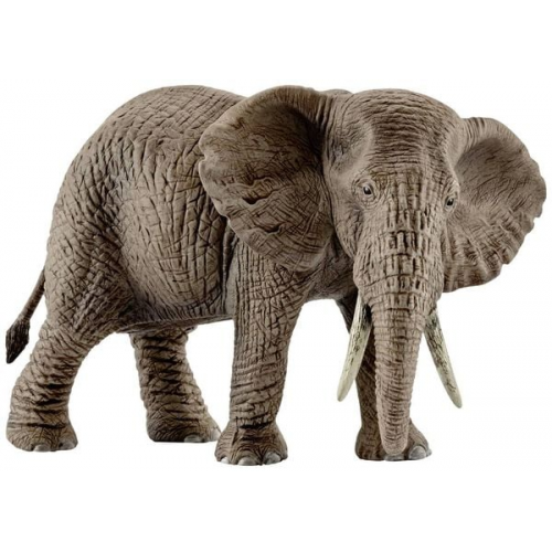 Schleich 14761 - Wild Life, Afrikanische Elefantenkuh, Länge: 14,6 cm