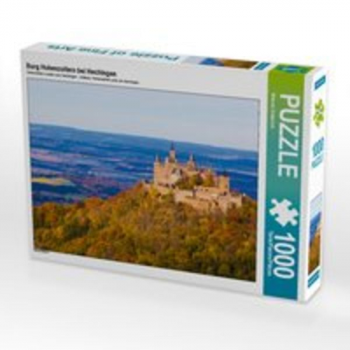 CALVENDO Puzzle Burg Hohenzollern bei Hechingen 1000 Teile Lege-Größe 64 x 48 cm Foto-Puzzle Bild von Werner Dieterich