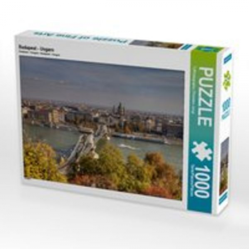 CALVENDO Puzzle Budapest - Ungarn 1000 Teile Lege-Größe 64 x 48 cm Foto-Puzzle Bild von TJPhotography (Thorsten Jung)