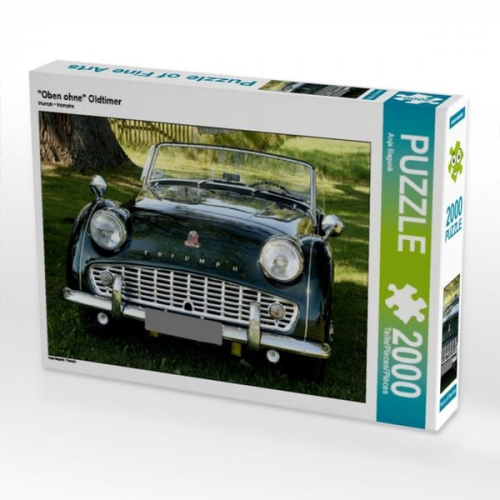 "Oben ohne" Oldtimer (Puzzle)