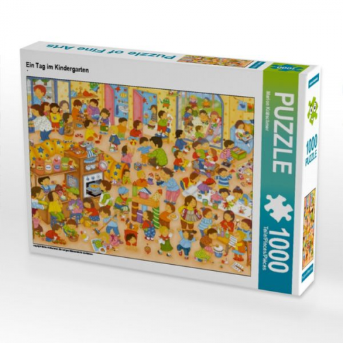 Ein Tag im Kindergarten (Puzzle)