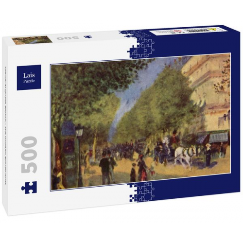 Lais Puzzle Pierre-Auguste Renoir - Die Großen Boulevards 500 Teile