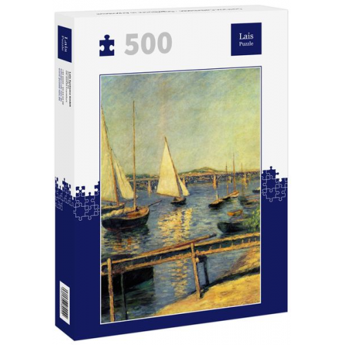 Lais Puzzle Gustave Caillebotte - Segelboote in Argenteuil 500 Teile