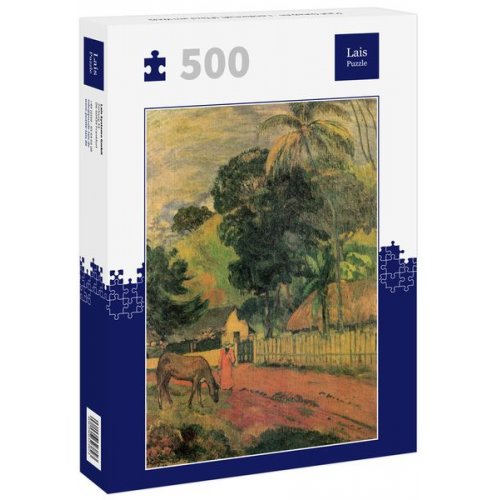 Lais Puzzle Paul Gauguin - Landschaft (Pferd am Weg) 500 Teile