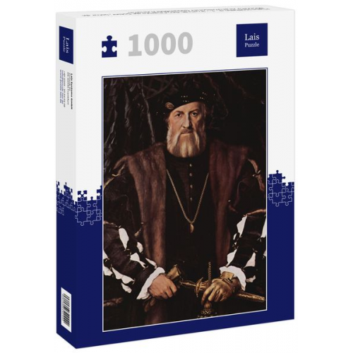 Lais Puzzle Hans Holbein d. J. - Porträt des Charles de Solier, Sieur de Morette, französischer Gesandter/London 1000 Teile