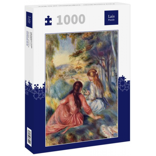 Lais Puzzle Pierre-Auguste Renoir - Junge Mädchen auf der Wiese 1000 Teile