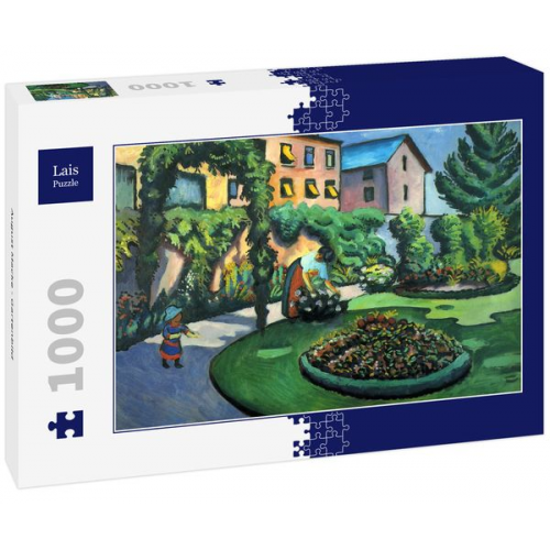 Lais Puzzle August Macke - Gartenbild 1000 Teile