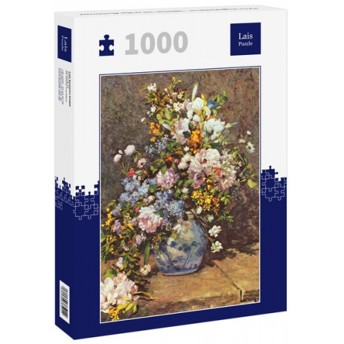 Lais Puzzle Pierre-Auguste Renoir - Stilleben mit großer Blumenvase 1000 Teile