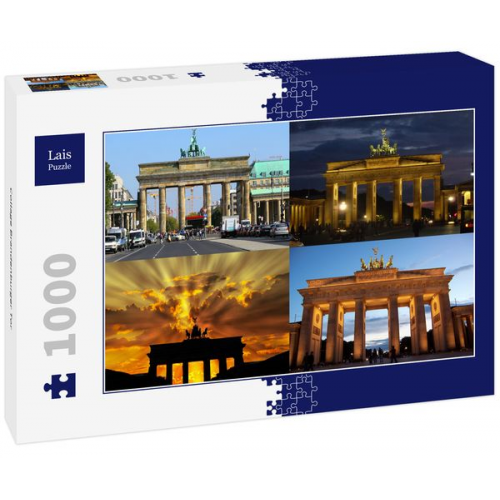 Lais Puzzle Collage Brandenburger Tor 1000 Teile