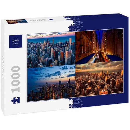 Lais Puzzle Collage Chicago 1000 Teile