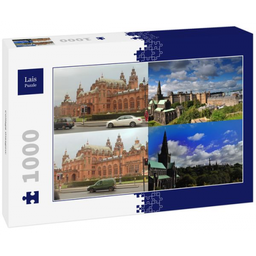 Lais Puzzle Collage Glasgow 1000 Teile