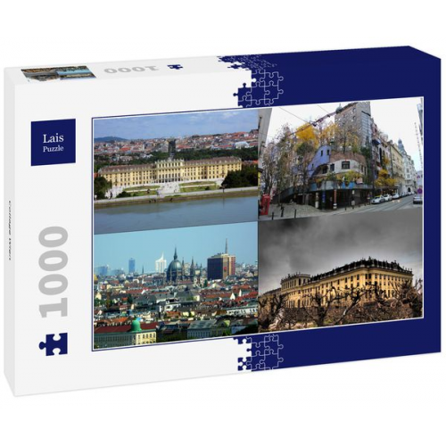 Lais Puzzle Collage Wien 1000 Teile