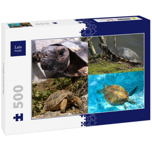 Lais Puzzle Collage Schildkröte 500 Teile