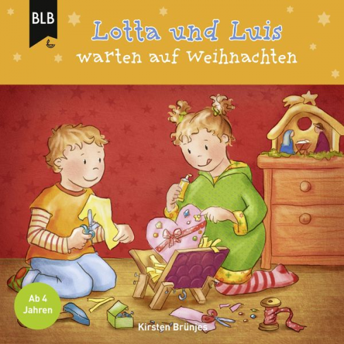 Kirsten Brünjes - Lotta und Luis warten auf Weihnachten