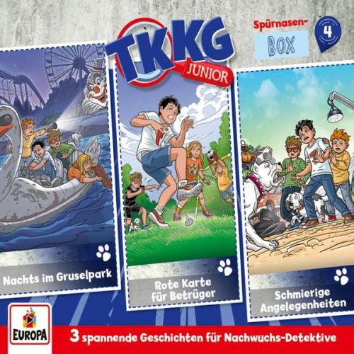 Katja Brügger Frank Gustavus Stefan Wolf - TKKG Junior Spürnasen-Box 4 (Folgen 10-12)