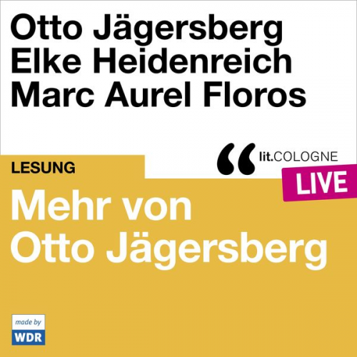 Otto Jägersberg - Mehr von Otto Jägersberg