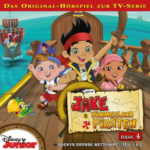 Mark Drop Mark Seidenberg - 04: Buckys große Wettfahrt (Teil 1 & 2) (Hörspiel zur Disney TV-Serie)