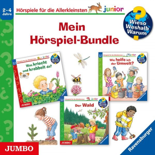 Irmgard Eberhard Patricia Mennen Angela Weinhold - Wieso? Weshalb? Warum? junior Hörspiel-Bundle (Nur bei uns!)