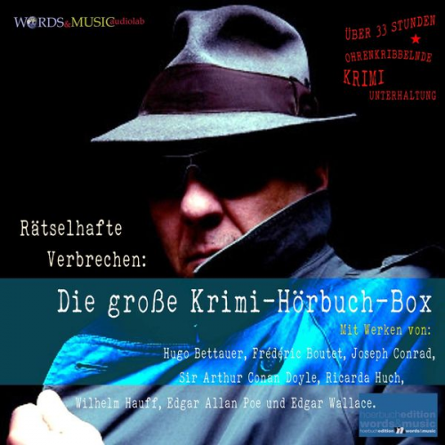 Arthur Conan Doyle Hugo Bettauer Frédéric Boutet Joseph Conrad Ricarda Octavia Huch - Rätselhafte Verbrechen: Die große Krimi-Hörbuch-Box