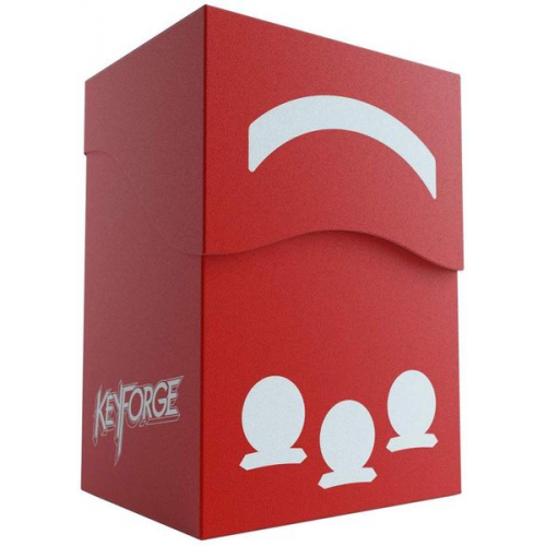 KeyForge Gemini Deck Box Red (Sammelkartenspiel)