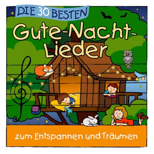 Simone Sommerland Karsten Glück Die Kita Frösche - Die 30 besten Gute-Nacht-Lieder zum entspannen und Träumen