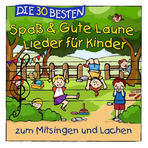 Simone Sommerland Karsten Glück Die Kita Frösche - Die 30 besten Spaß- und Gute-Laune-Lieder für Kinder zum Mitsingen und Lachen