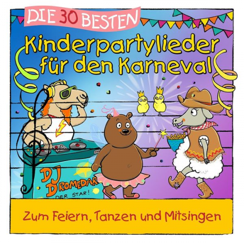 Simone Sommerland Karsten Glück Die Kita Frösche - Die 30 besten Kinderpartylieder für den Karneval