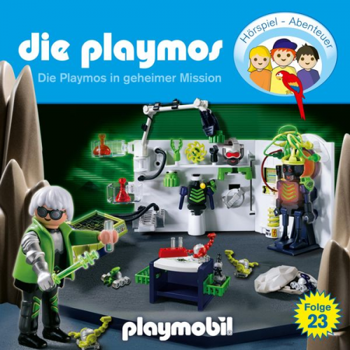 Florian Fickel Simon X. Rost - Die Playmos - Das Original Playmobil Hörspiel, Folge 23: Die Playmos in geheimer Mission