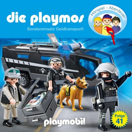 Simon X. Rost Florian Fickel - Die Playmos - Das Original Playmobil Hörspiel, Folge 41: Sondereinsatz Geldtransport!