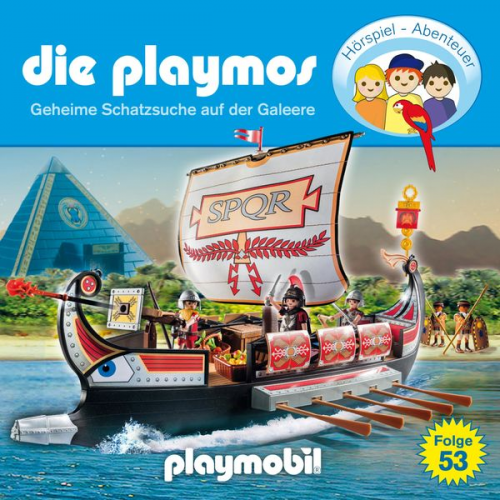 Simon X. Rost Florian Fickel - Die Playmos - Das Original Playmobil Hörspiel, Folge 53: Geheime Schatzsuche auf der Galeere