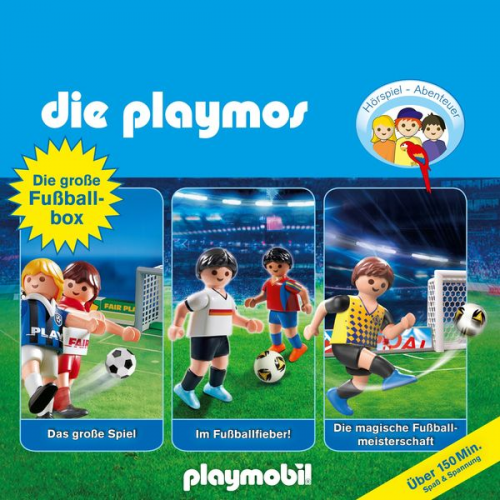 Simon X.Rost David Bredel Florian Fickel - Die Playmos - Das Original Playmobil Hörspiel, Die grosse Fussball-Box, Folgen 7, 51, 60