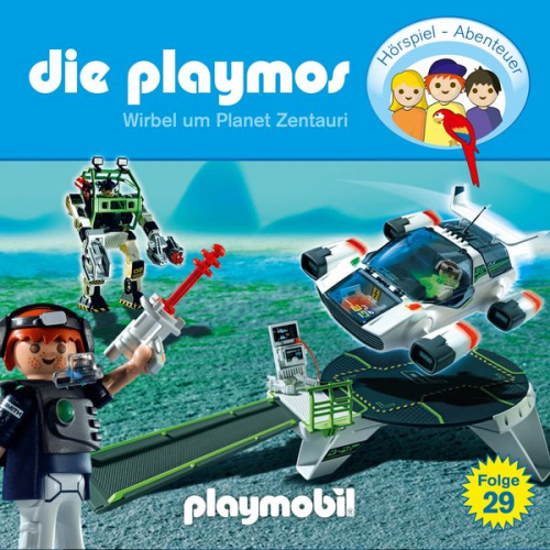 Simon X. Rost Florian Fickel - Die Playmos - Das Original Playmobil Hörspiel, Folge 29: Wirbel um Planet Zentauri