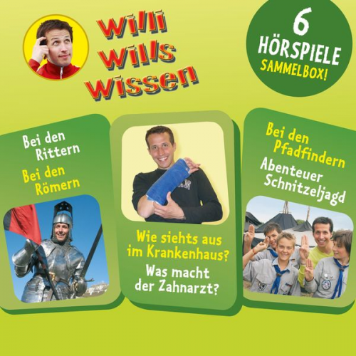 Jessica Sabasch Florian Fickel - Willi wills wissen, Sammelbox 3: Folgen 7-9