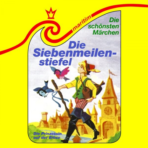 Ludwig Bechstein Hans Christian Andersen Carolus Tecklenburg - Die Siebenmeilenstiefel / Die Prinzessin auf der Erbse