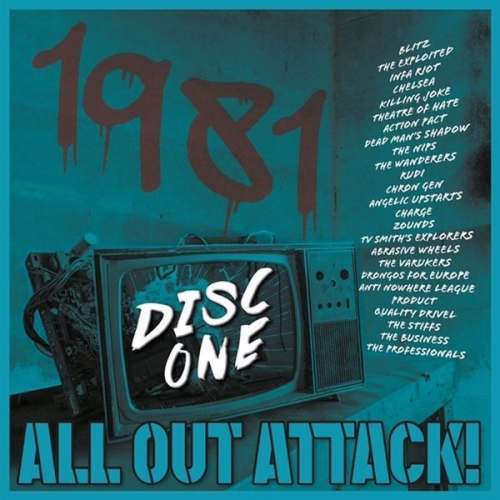 Various - 1981-All Out Attack 3CD Clamshell Box