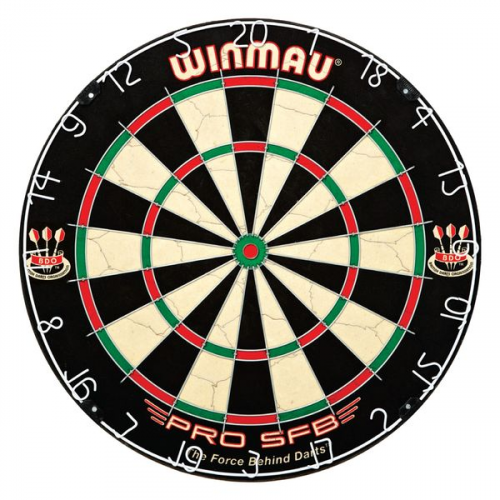 Carromco 3015 - WINMAU Steeldartboard PRO SFB, BRISTLE